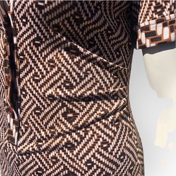 Vintage Diane Von Furstenberg Silk Jersey Dress - Picture 8 of 10